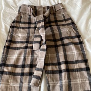 Wilfred Tie Front/Jallade Pants Wool Check